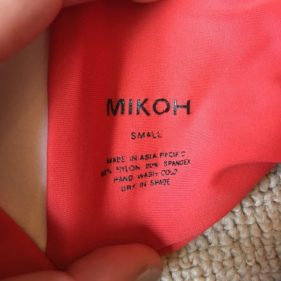 Mikoh top (coral) - Picture 3 of 3